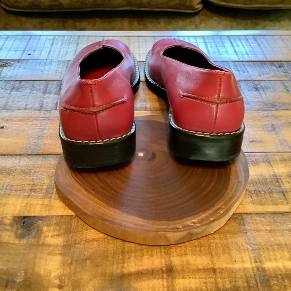 COPY - Leather Split Toe Loafers “Gwen” by Directives - Picture 2 of 8